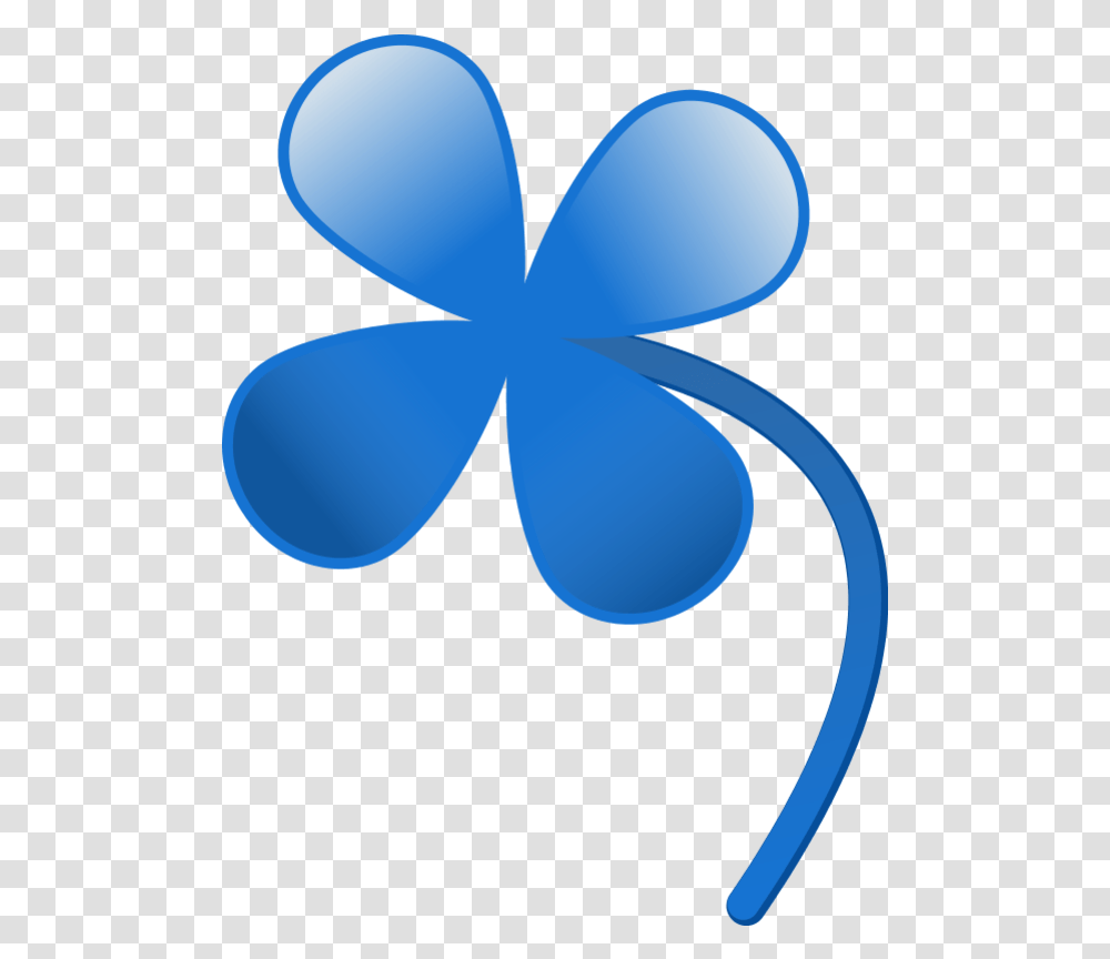 Download Hd Four Leaf Clover Clipart Red White And Blue Shamrock Logo, Symbol, Trademark, Plant, Pattern Transparent Png