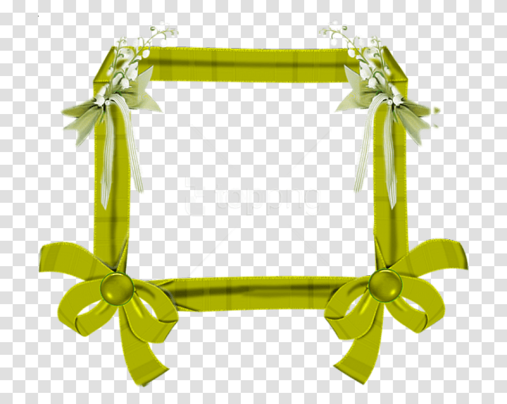 Download Hd Free Best Stock Photos Green Spring Flower Lily Of The Valley Frame, Bow, Toy, Lawn Mower, Tool Transparent Png