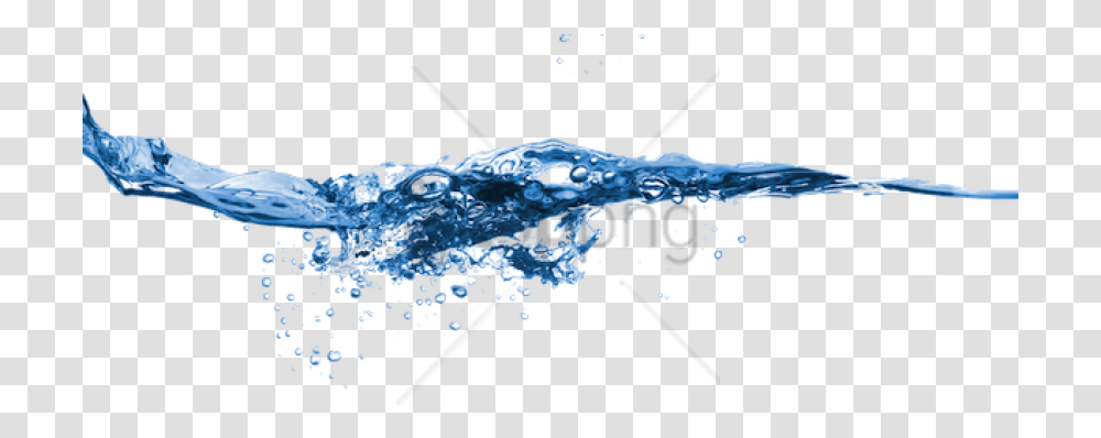 Download Hd Free Green Water Splash Image With Water Splash Line, Plant, Bubble, Food, Droplet Transparent Png