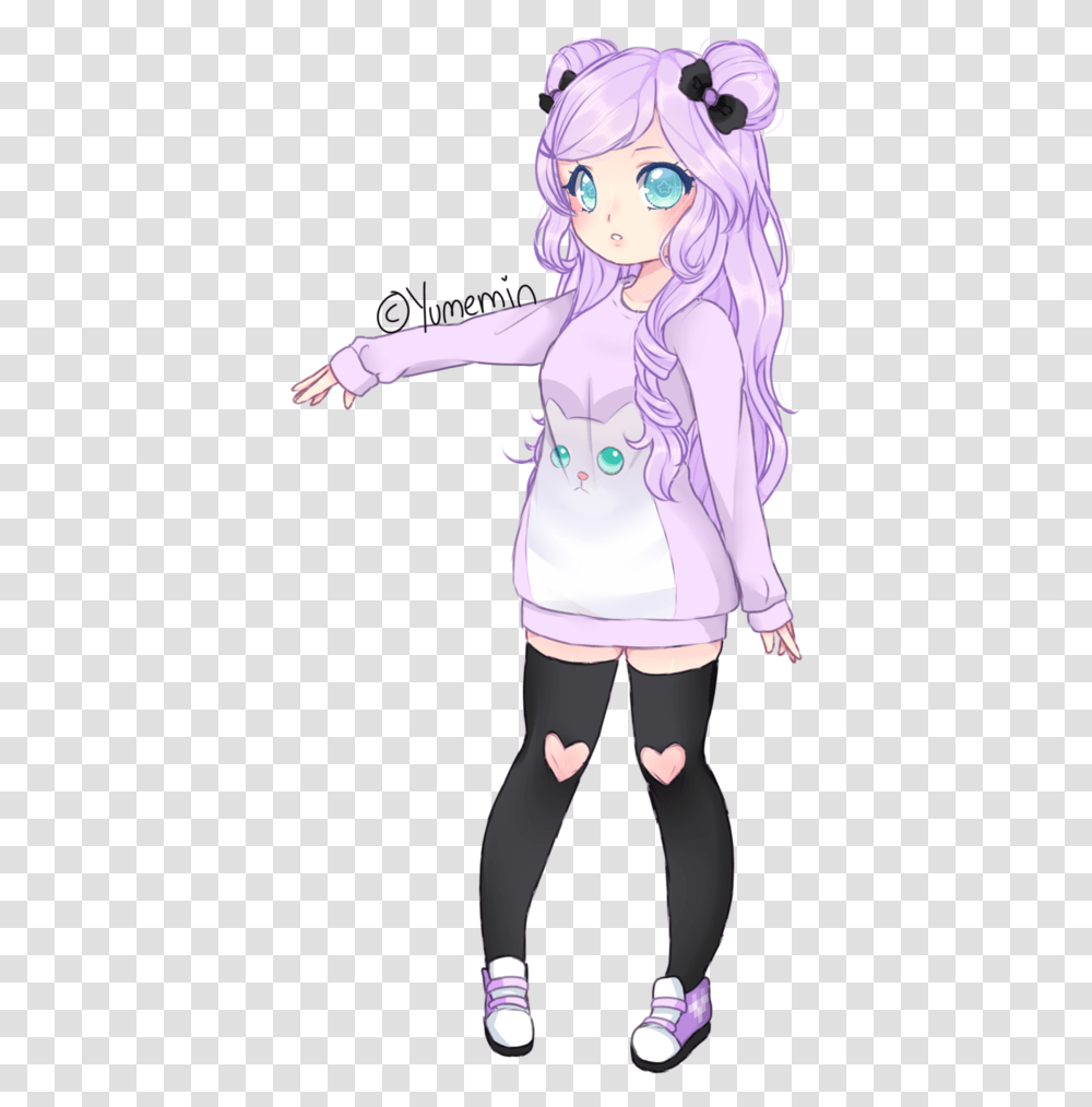 Download Hd Free Library Garnet Loli Pastel Goth Anime, Clothing, Sleeve, Long Sleeve, Person Transparent Png