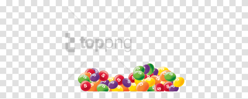 Download Hd Free Skittles Image With Line Frame, Sweets, Food, Confectionery, Ball Transparent Png