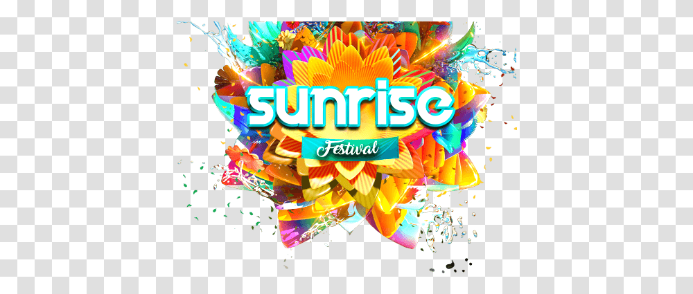 Download Hd Free Sunrise Sunrise Festival 2017 Logo Music Festival, Advertisement, Poster, Graphics, Art Transparent Png