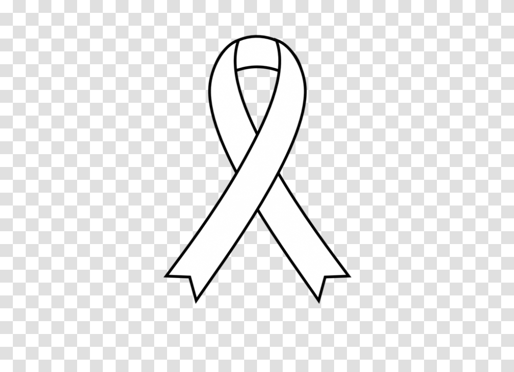 Download Hd Free White Awareness Ribbon Cancer Ribbon Svg Free, Word, Logo, Symbol, Trademark Transparent Png