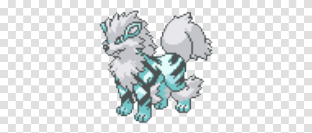 Download Hd Frosty Arcanine Pokemon Sprite Gif, Nature, Outdoors, Animal, Mammal Transparent Png