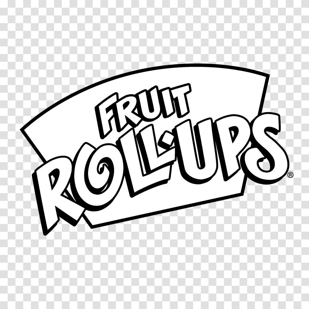 Download Hd Fruit Roll Ups Logo Black Fruit Roll Ups Logo, Label, Text, Dynamite, Bomb Transparent Png