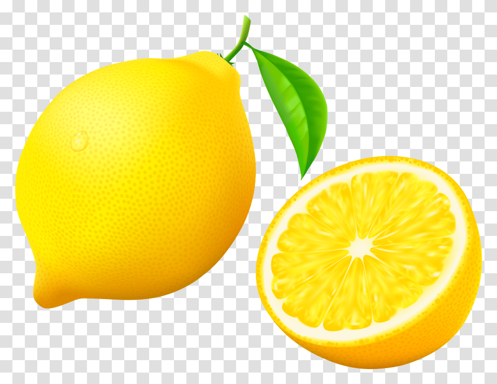 Download Hd Fruits Clipart Lemon Lemon Clipart Animated Pictures Of Lemon, Citrus Fruit, Plant, Food, Tennis Ball Transparent Png
