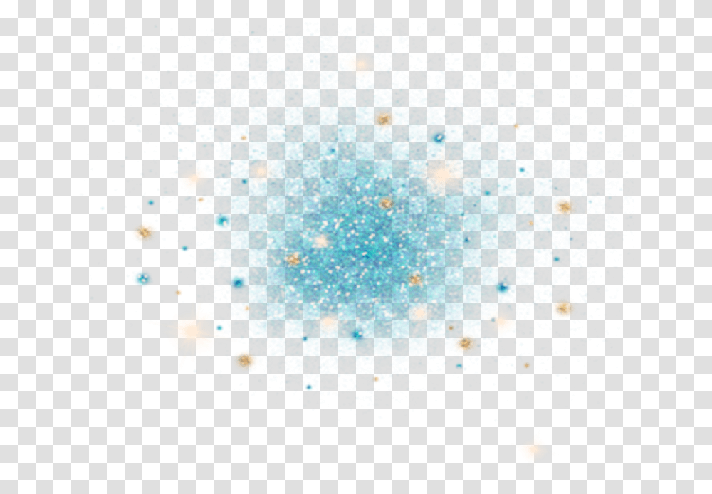 Download Hd Ftestickers Glitter Overlay Blue Gold Watercolor Paint, Lighting, Astronomy, Outer Space, Universe Transparent Png