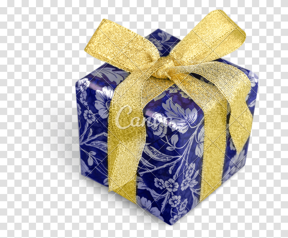 Download Hd Gift Box With Ribbon Clip Art Transparent Png