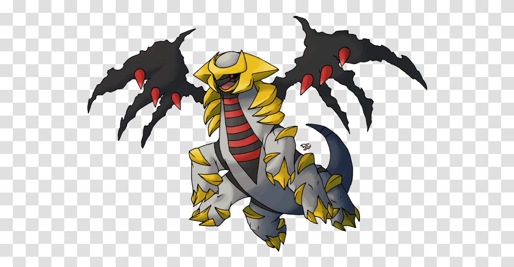 Download Hd Giratina Pokemon Go Raid Legendary Ghost Type Pokemon, Dragon, Wasp, Bee, Insect Transparent Png