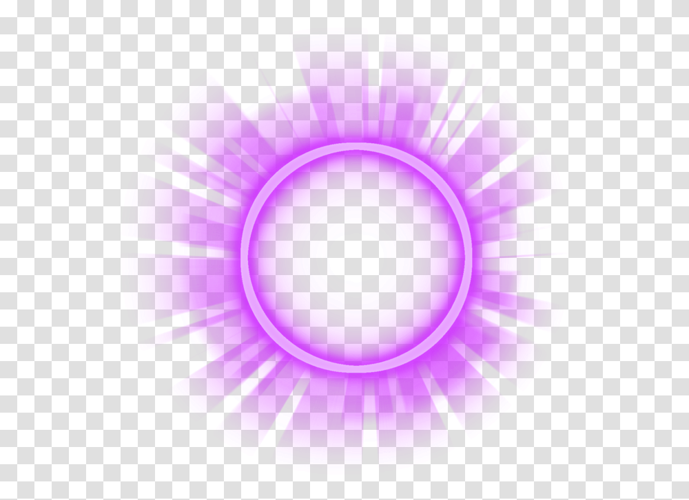 Download Hd Glowing Circle Glowing Circle Background, Purple, Lamp, Frisbee, Toy Transparent Png