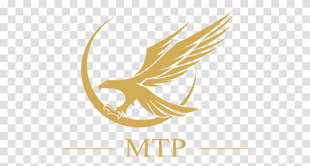 Download Hd Gold Eagle Wings Logo Eagle Sitting Logo Gold Eagle Logo, Bird, Animal, Symbol, Emblem Transparent Png