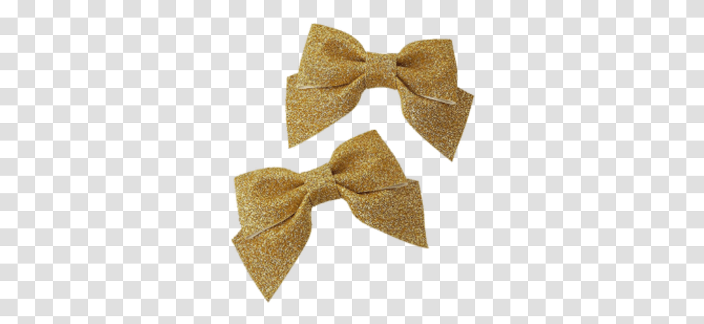 Download Hd Gold Glitter Bow Image Gold Glitter Bow, Tie, Accessories, Accessory, Bow Tie Transparent Png