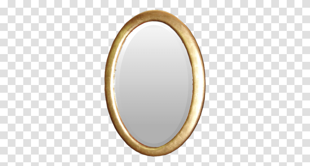 Download Hd Gold Leaf Oval Mirror Frame Circle Circle, Ring, Jewelry, Accessories, Accessory Transparent Png