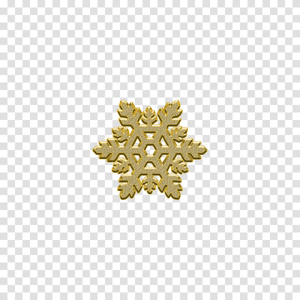Download Hd Gold Snowflake Background Portable Network Graphics, Accessories, Accessory, Jewelry, Brooch Transparent Png