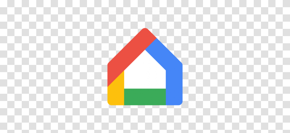 Download Hd Google Home Logo Google Home App Icon Google Home Logo, Label, Text, Triangle, Symbol Transparent Png