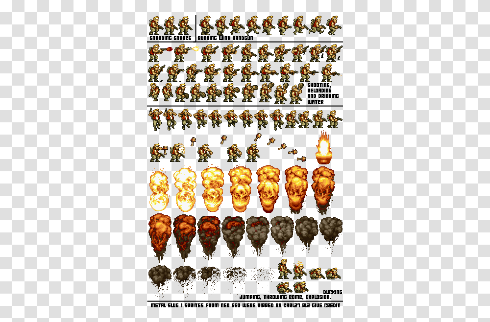 Download Hd Google Search 2d Game Art Video Pixel Sprite Metal Slug, Accessories, Jewelry, Candle, Gold Transparent Png