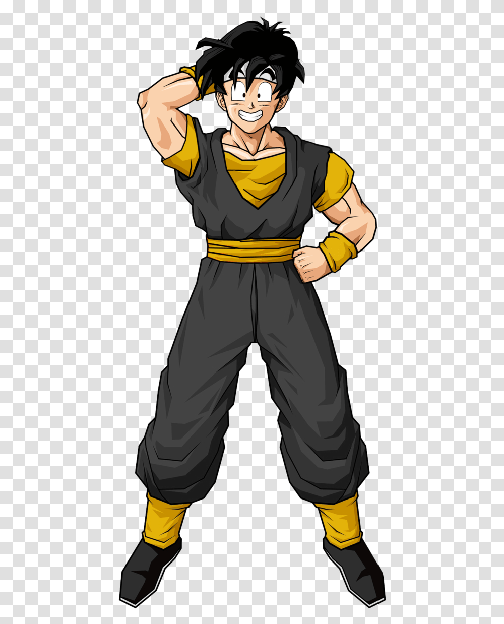 Download Hd Goten Gabriel Dragon Ball, Ninja, Person, Human, Clothing Transparent Png