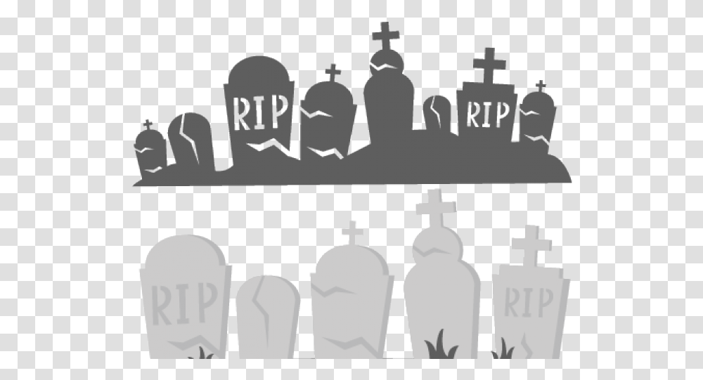 Download Hd Graveyard Clipart Gravestone Black Halloween Silhouette, Text, People, Archaeology, Bottle Transparent Png