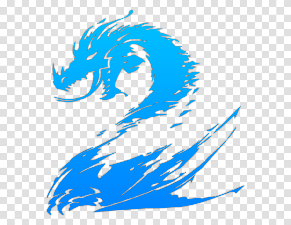 Download Hd Guild Wars 2 Dragon Logo Image Guild Wars 2 Logo, Outdoors, Person, Human, Nature Transparent Png