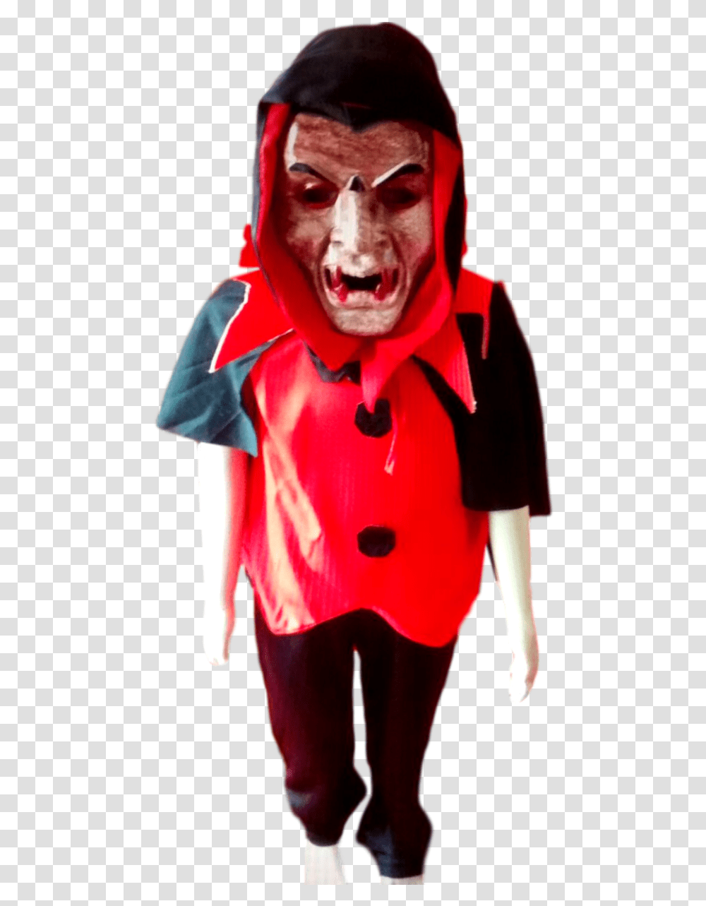 Download Hd Halloween Costume Image Supernatural Creature, Clothing, Apparel, Person, Coat Transparent Png