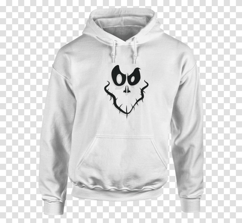 Download Hd Halloween Scary Ghost Face Jake Paul Hoodie Knuckle Puck Evergreen Trees, Clothing, Apparel, Sweatshirt, Sweater Transparent Png