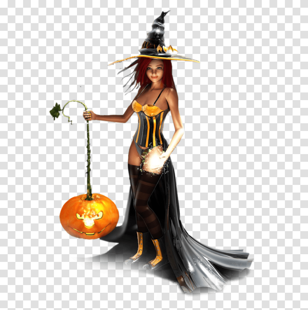Download Hd Halloween Sexy Witch Sexy Halloween Witch Sexy Girl Halloween, Person, Hat, Clothing, Toy Transparent Png