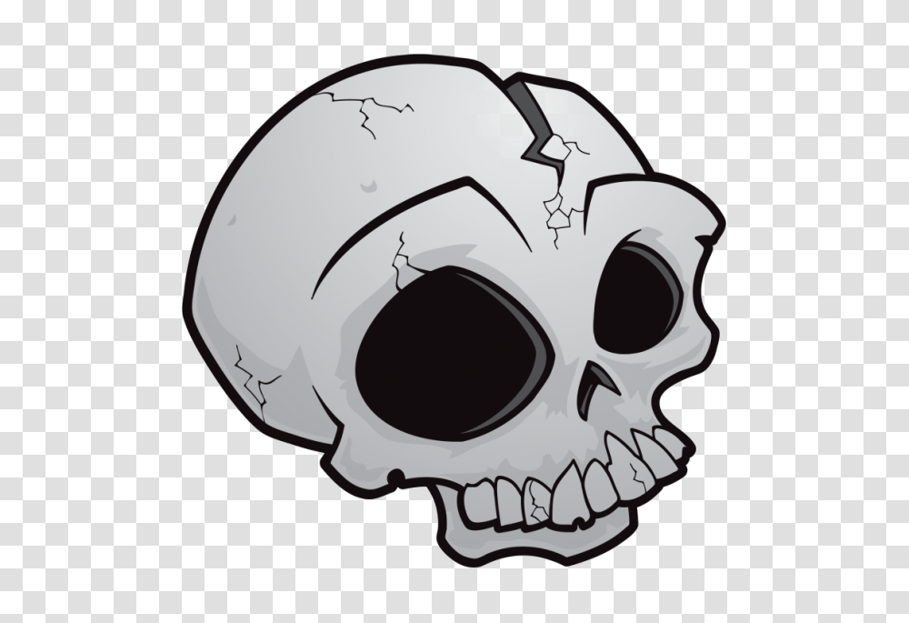 Download Hd Halloween Skull Vector Free Cartoon Skull Background, Helmet, Clothing, Apparel, Stencil Transparent Png