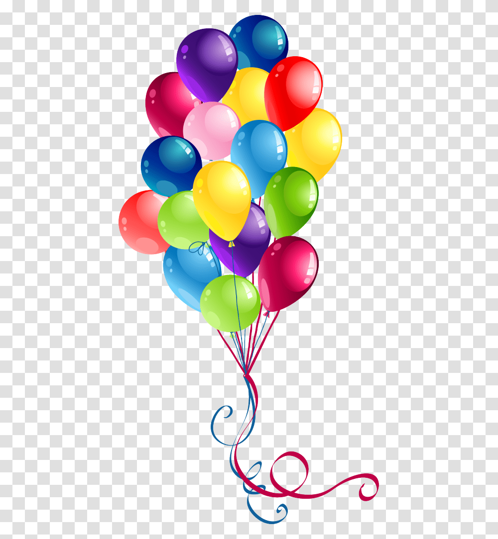 Download Hd Happy Birthday Balloons Clipart Transparent Png