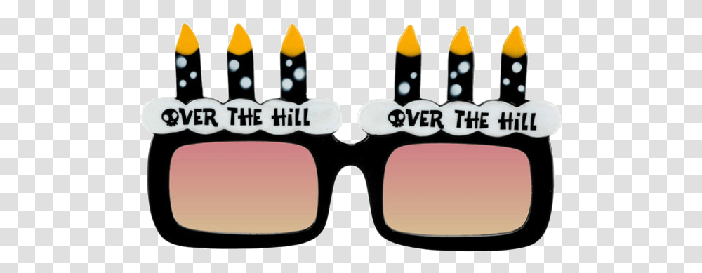 Download Hd Happy Birthday Glasses Image Over The Hill Birthday, Accessories, Accessory, Sunglasses Transparent Png