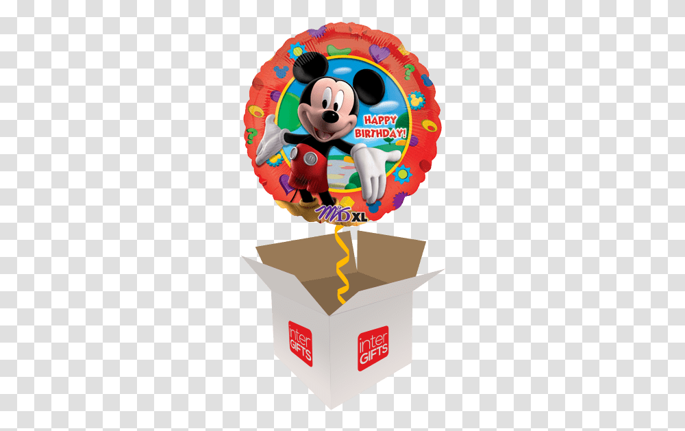 Download Hd Happy Birthday Mickey Mouse Clubhouse Mickey Birthday Happy Mickey Mouse, Toy, Pinata, Rattle, Paper Transparent Png