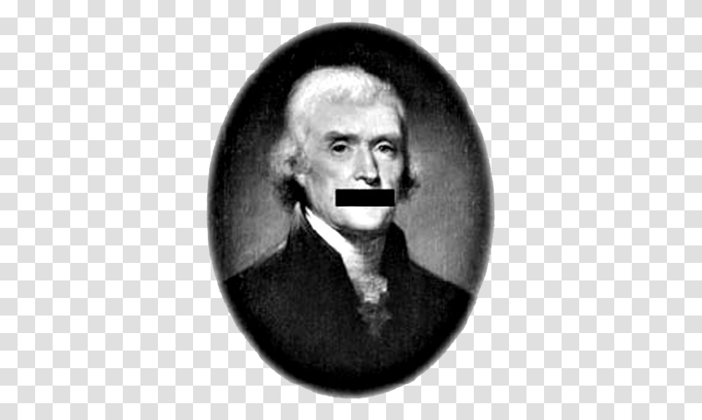 Download Hd Happy Birthday Thomas Jefferson John Adams Thomas Jefferson Black, Person, Face, Art, Text Transparent Png