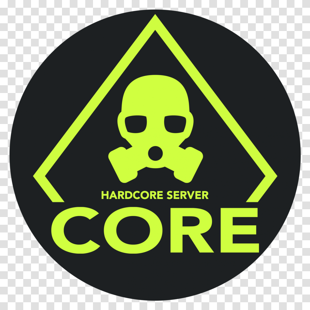 Download Hd Hardcore Dayz Server Hardcore Logo Server, Symbol, Sign Transparent Png