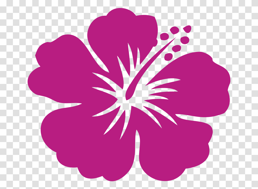 Download Hd Hawaii Hibicus Car Stickers Seven Dots Hawaii State Flower Hibiscus, Plant, Blossom Transparent Png
