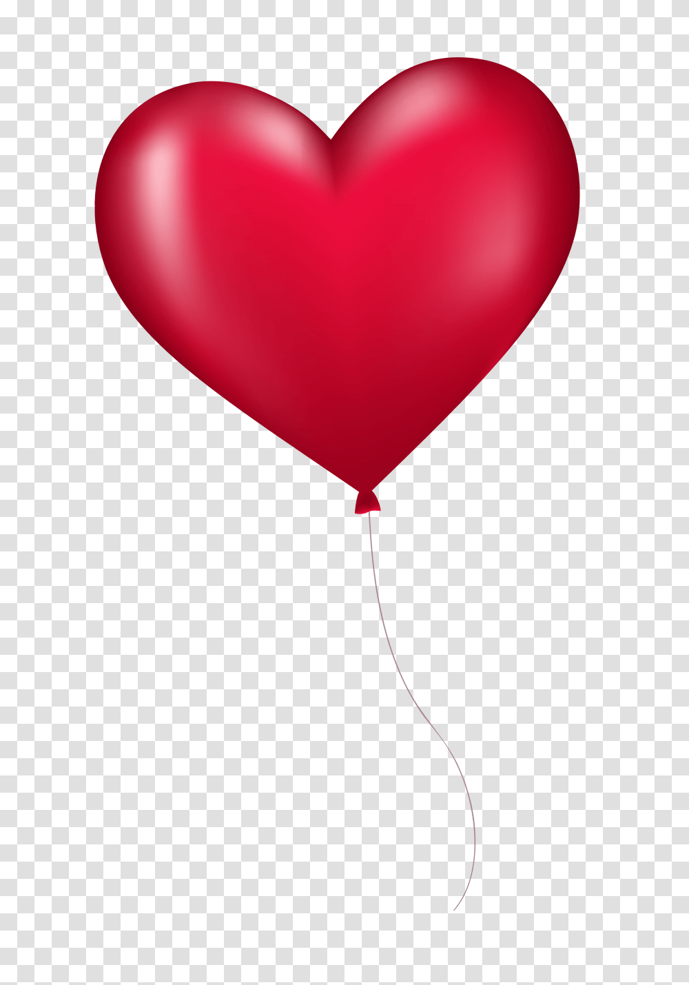 Download Hd Heart Balloon Image Best Heart Shape Balloon Transparent Png
