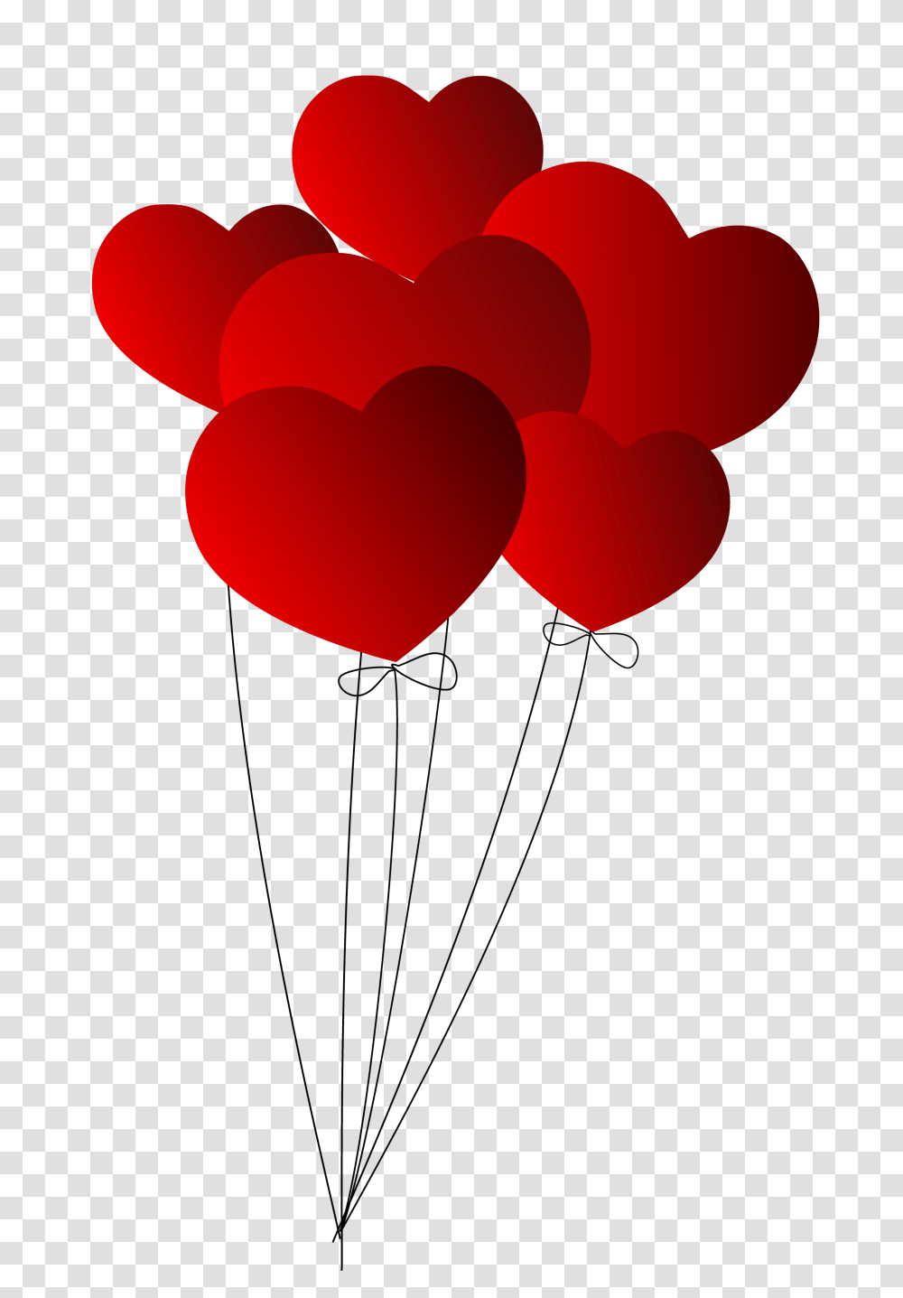 Download Hd Heart Balloon Image Love Heart Balloons, Cross, Symbol, Light, Graphics Transparent Png