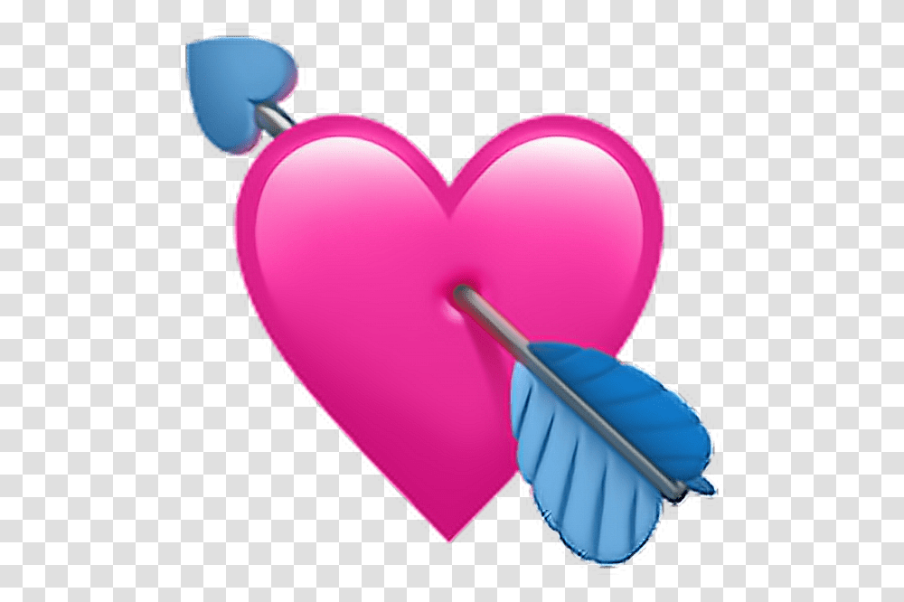 Download Hd Heart Emoji Whatsapp Iphone Heart Emoji, Balloon, Cushion, Pillow, Food Transparent Png