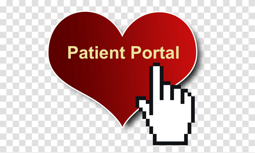 Download Hd Heart Portal Hand Cursor Image Mouse Cursor Middle Finger, Label, Text, Cushion Transparent Png