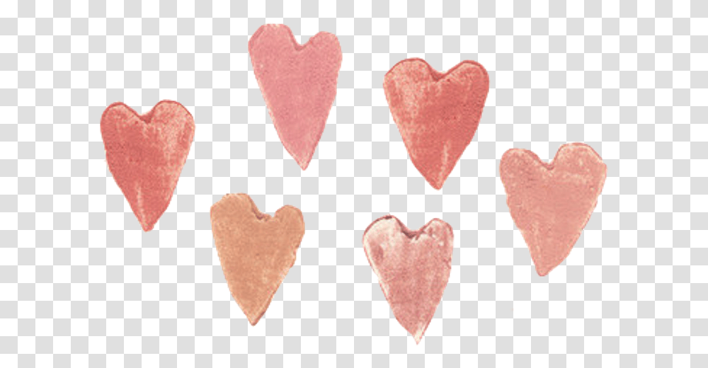 Download Hd Hearts Cute Watercolor Freetoedit Drawn Hearts Cute Watercolor Heart, Pillow, Cushion, Plectrum, Sweets Transparent Png