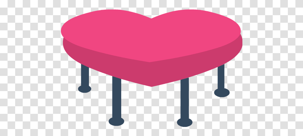 Download Hd Hearts Valentines Clipart Pink Table Clipart Pink Table Clipart, Pillow, Cushion, Lamp, Furniture Transparent Png