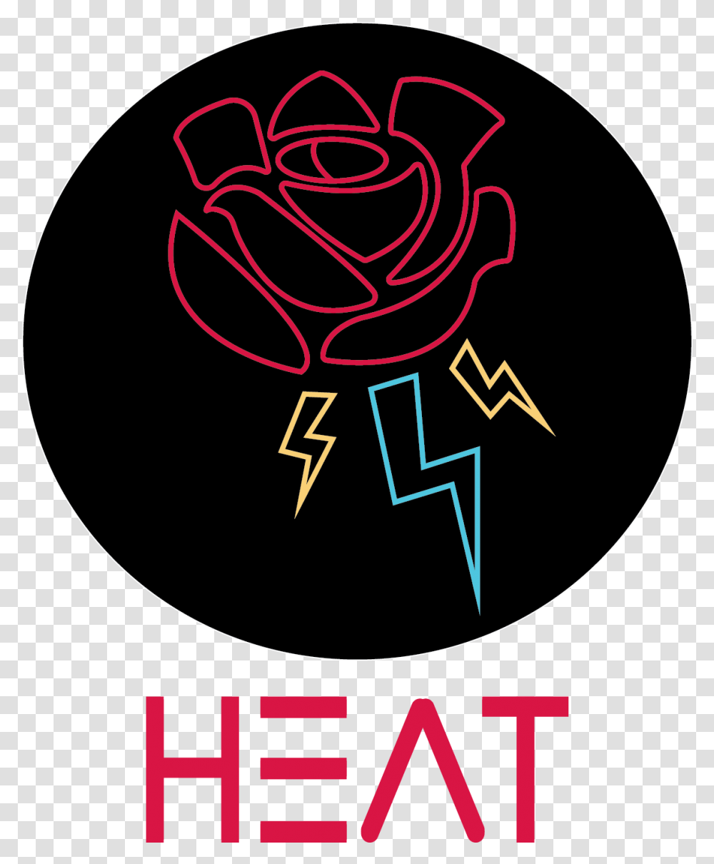 Download Hd Heat Logo Circle Image Rose, Poster, Advertisement, Graphics, Art Transparent Png