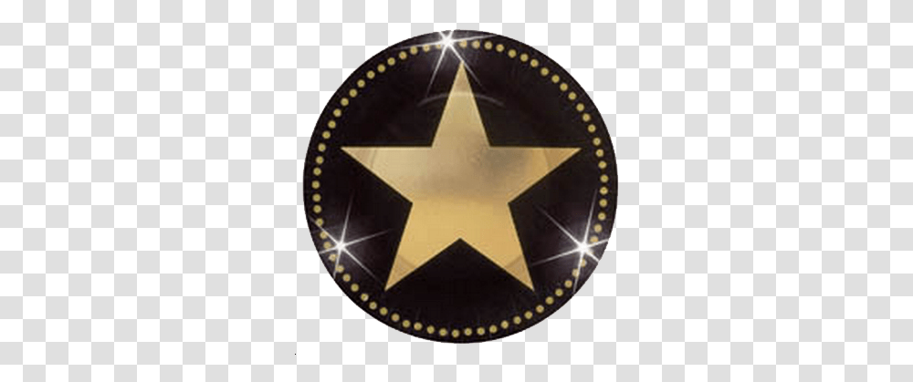 Download Hd Hollywood Gold Stars Cash Box Kings Holding Court, Symbol, Star Symbol, Lamp, Logo Transparent Png