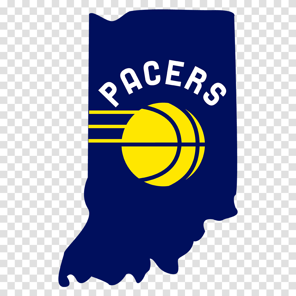 Download Hd I Imgur Com Indiana Pacers New Nba Logos Indiana Pacers, Label, Text, Poster, Advertisement Transparent Png