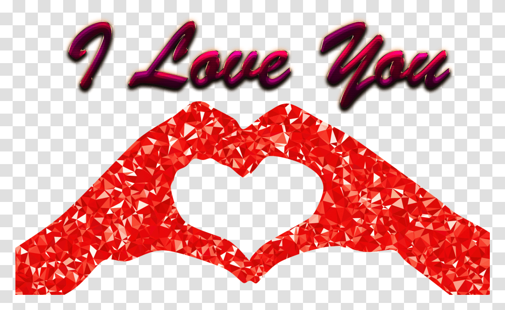 Download Hd I Love You Images Happy Valentines Day To My Brother, Heart, Text, Alphabet Transparent Png