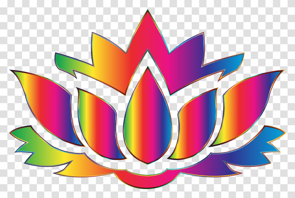 Download Hd Image Library Lotus Silhouette No Lotus Flower Logo, Symbol, Pattern, Plant, Ornament Transparent Png