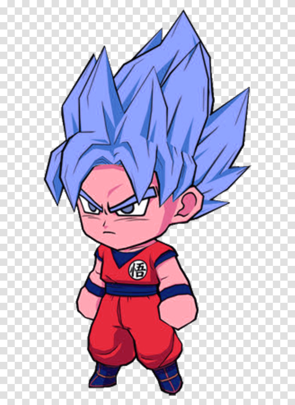 Download Hd Imgenes De Goku Chibi Image Dragon Ball Fighterz Vegeta Chibi, Manga, Comics, Book, Person Transparent Png