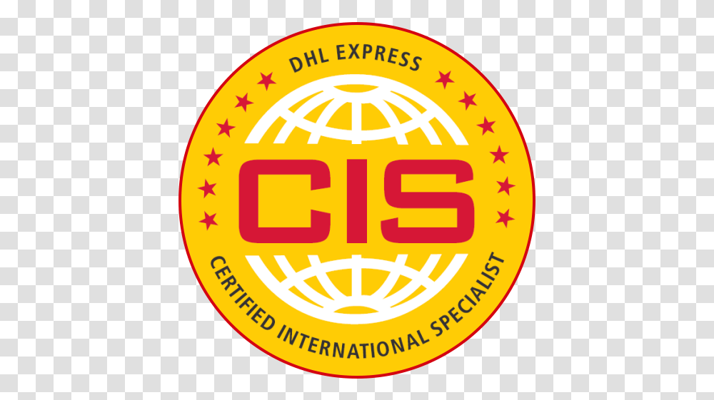 Download Hd International Shipping Specialists Certified Circle, Logo, Symbol, Text, Outdoors Transparent Png