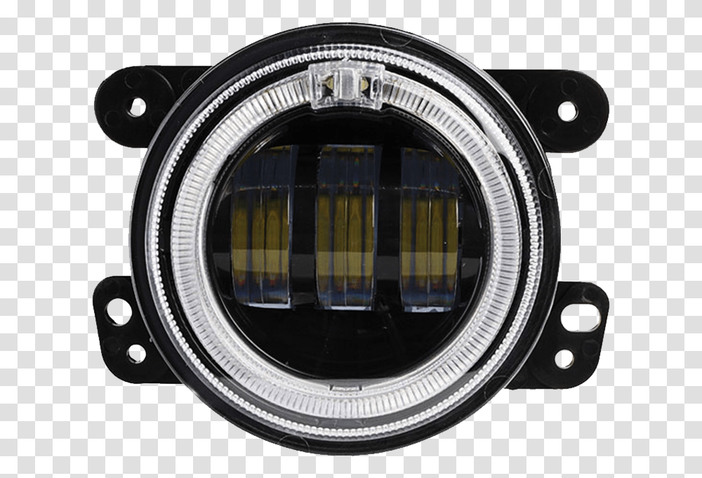 Download Hd Ipex 4 Jk Fog Light W Haloturn Signal And Evil Diode, Electronics, Camera, Camera Lens, Video Camera Transparent Png