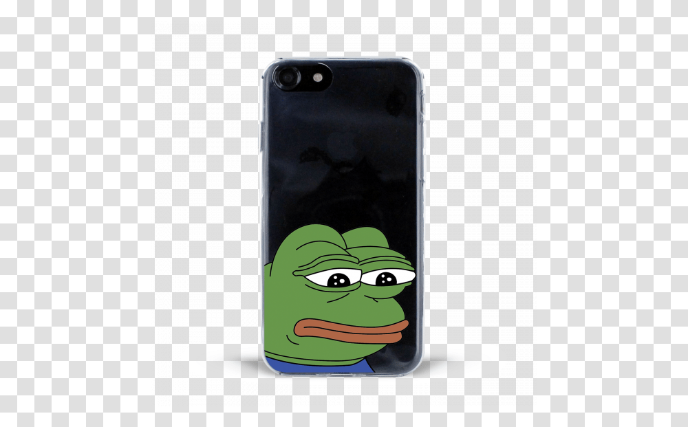 Download Hd Iphone 7 Sad Pepe Case Iphone 7 Sad Pepe Mobile Phone Case, Electronics, Cell Phone, Pottery Transparent Png