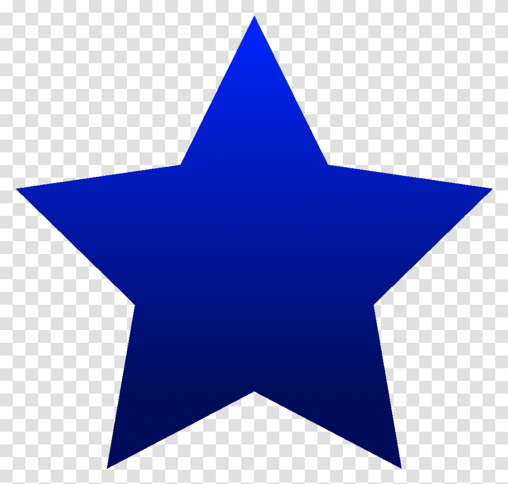 Download Hd Iron Star Logo Background Blue Black Star Logo, Star Symbol, Cross Transparent Png