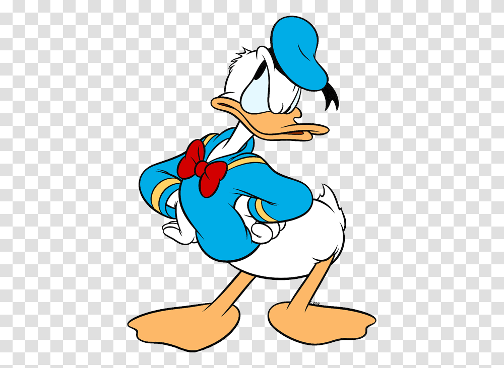 Download Hd Irritated Donald Duck Donald Duck Donald Duck Angry, Bird, Animal, Fowl, Poultry Transparent Png